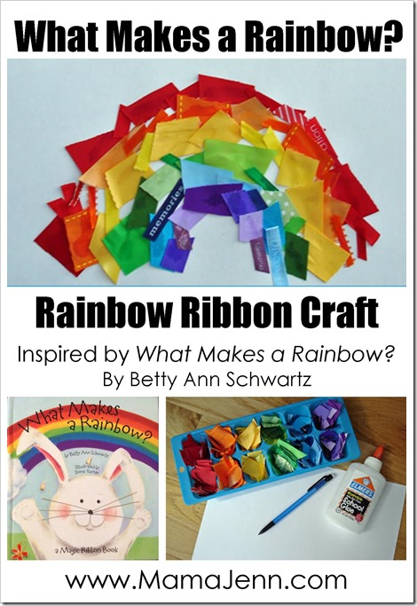 What Makes a Rainbow {Ribbon Craft}